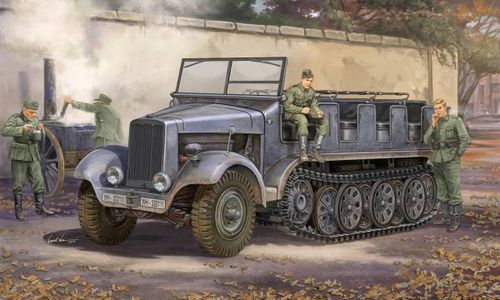 German Sd.Kfz.6 Halbk.zugm....