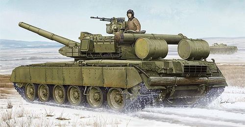 Russian T-80 BVD MBT