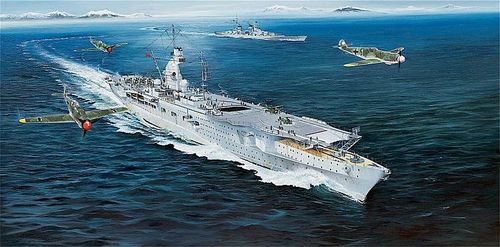 German Navy Aircraft Carrier...