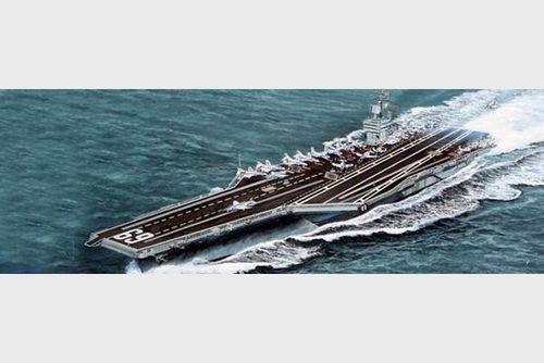USS Dwight D. Eisenhower...