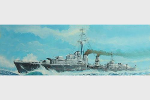 Tribal-class destroyer HMS...
