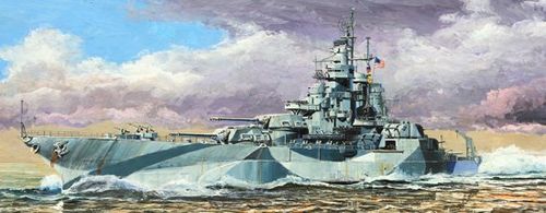 USS West Virgina BB-48 1945