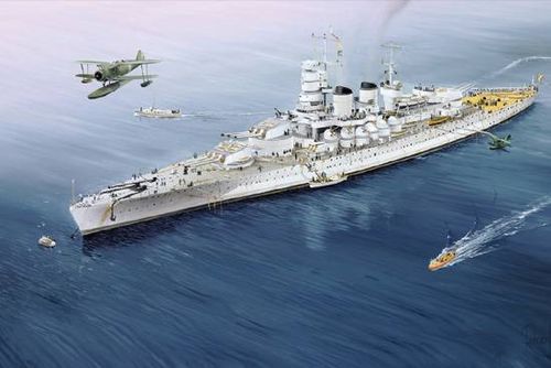 Italian Navy Battleship RN...
