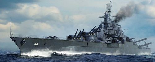 USS California BB-44 1945