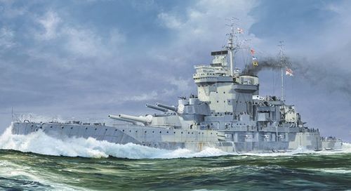 HMS Warspite 1942