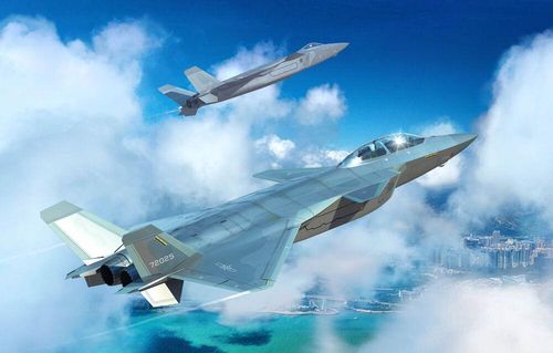 Chinese J-20S Mighty Dragon