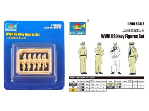 WWII US Navy Figures Set