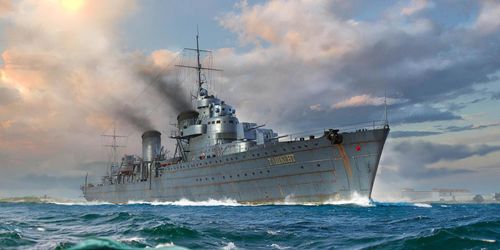 Russian Destroyer Taszkient...