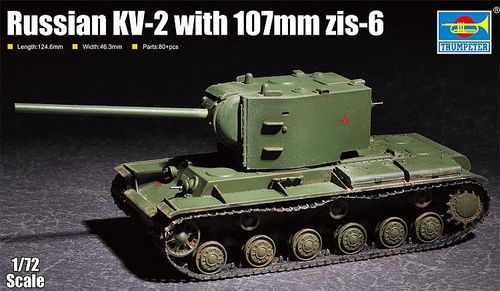 Russian KV-2 with 107mm zis-6