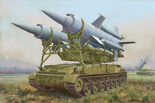 Soviet 2K11A TEL w/9M8M...