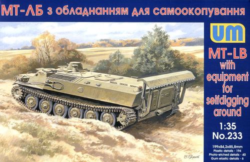 MT-LB with equipment for...
