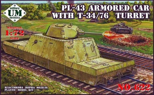 Pl-43 armored car with...