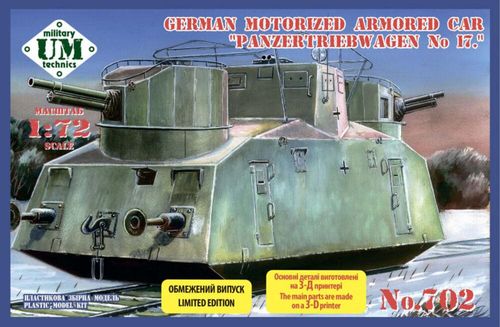 Panzertriebwagen No.17 German...