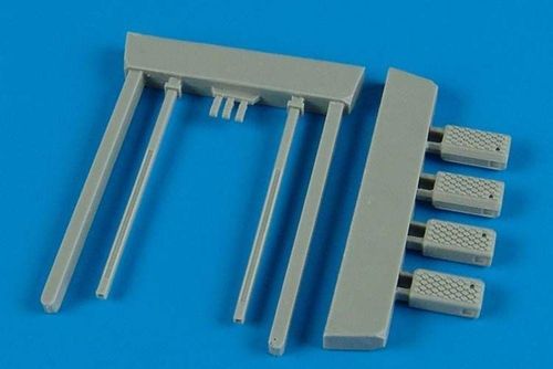 US. Navy poly. wheel chock...