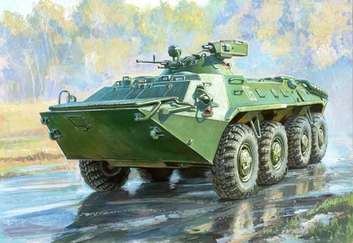 BTR-70 mit MA-7 Geschützturm