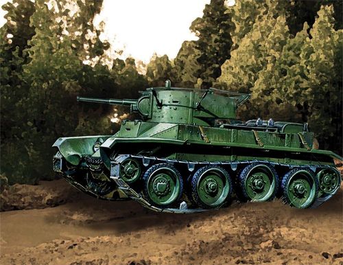 WWII Wargame AddOn Sov.BT-5...