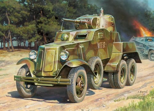 Soviet Panzerwagen BA-10