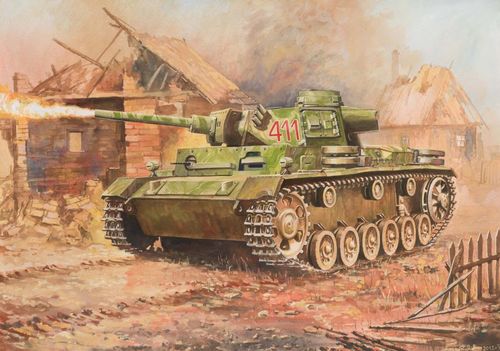Panzer III Flammenwerfer Tank