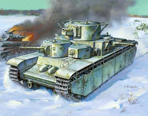Sovietischer Panzer T-35