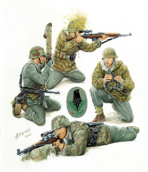 German Sniper Team