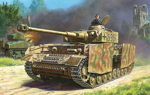 Panzer IV Ausf.H German tank...