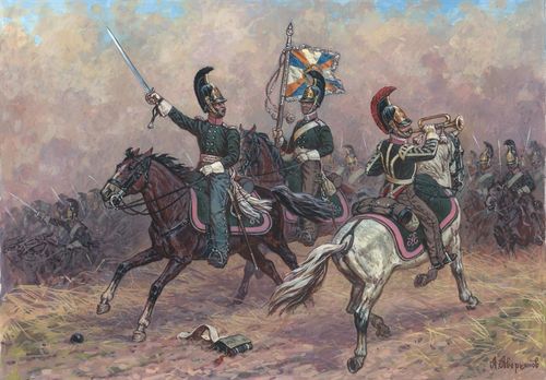 Russian Dragoon Command Group