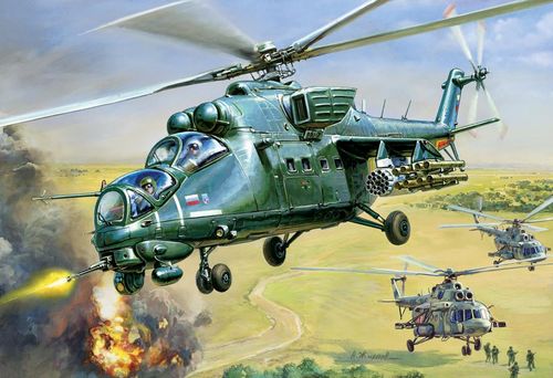 Helikopter MIL MI-35...