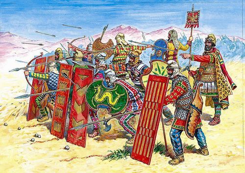 Persische Infanterie