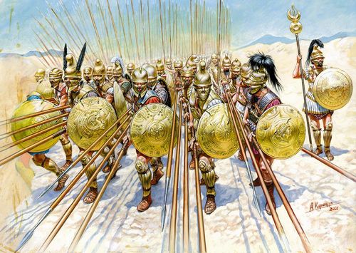 Macedonian Phalanx, IV-I BC