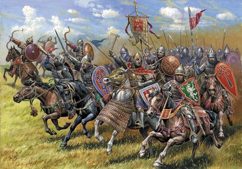 Russian Mounted Knights...