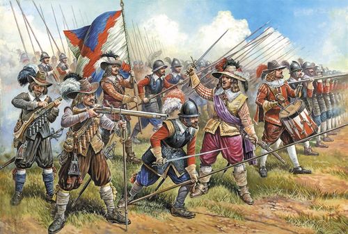 Austrian Musketeers+Pikemen