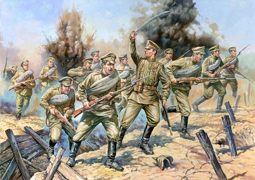 Russische Infanterie WWI