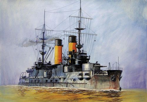 Russian Battleship `Borodino`