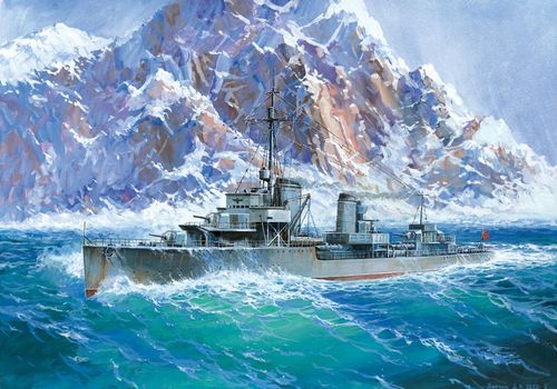Deutscher Zerstörer Z-17...