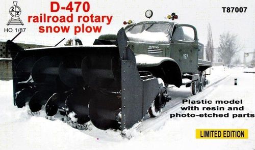 D-470 Railroad rotary snow...
