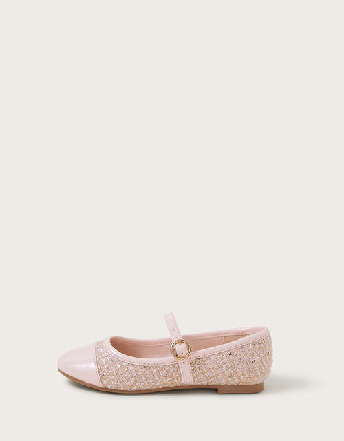 Sparkle Tweed Ballet Flats...