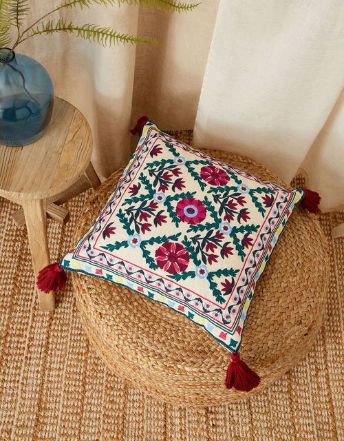 Zainab Embroidered Square...