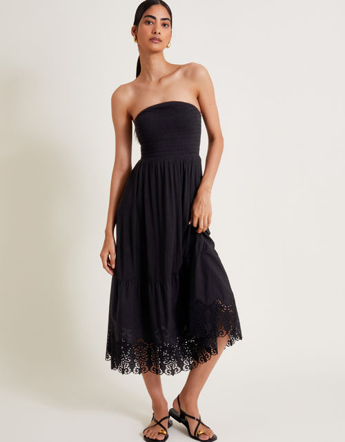 Bailey Bandeau Dress Black