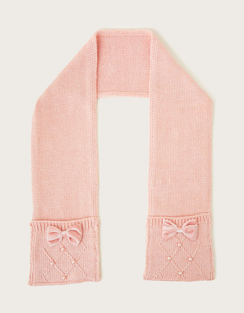 Pearly Mitten Detail Scarf...