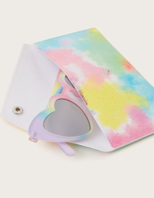 Ombre Heart Sunglasses with...