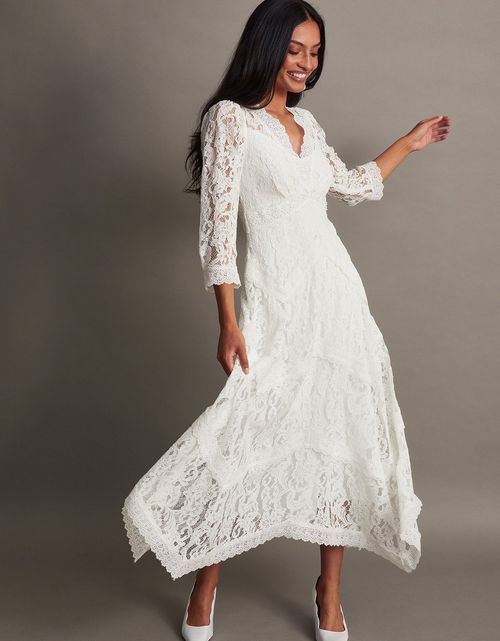 Emily Lace Bridal Dress Ivory