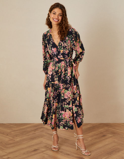 Rosemary Tiered Midi Dress in...