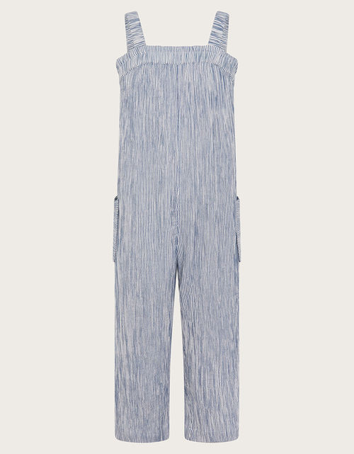 Stripe Jumpsuit Blue