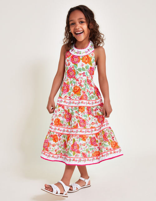 Heritage Floral Dress Multi