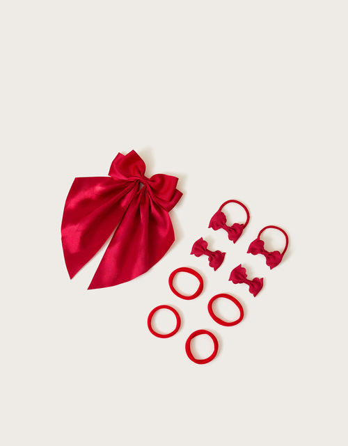 Bow Hairband and Hair Clip Set