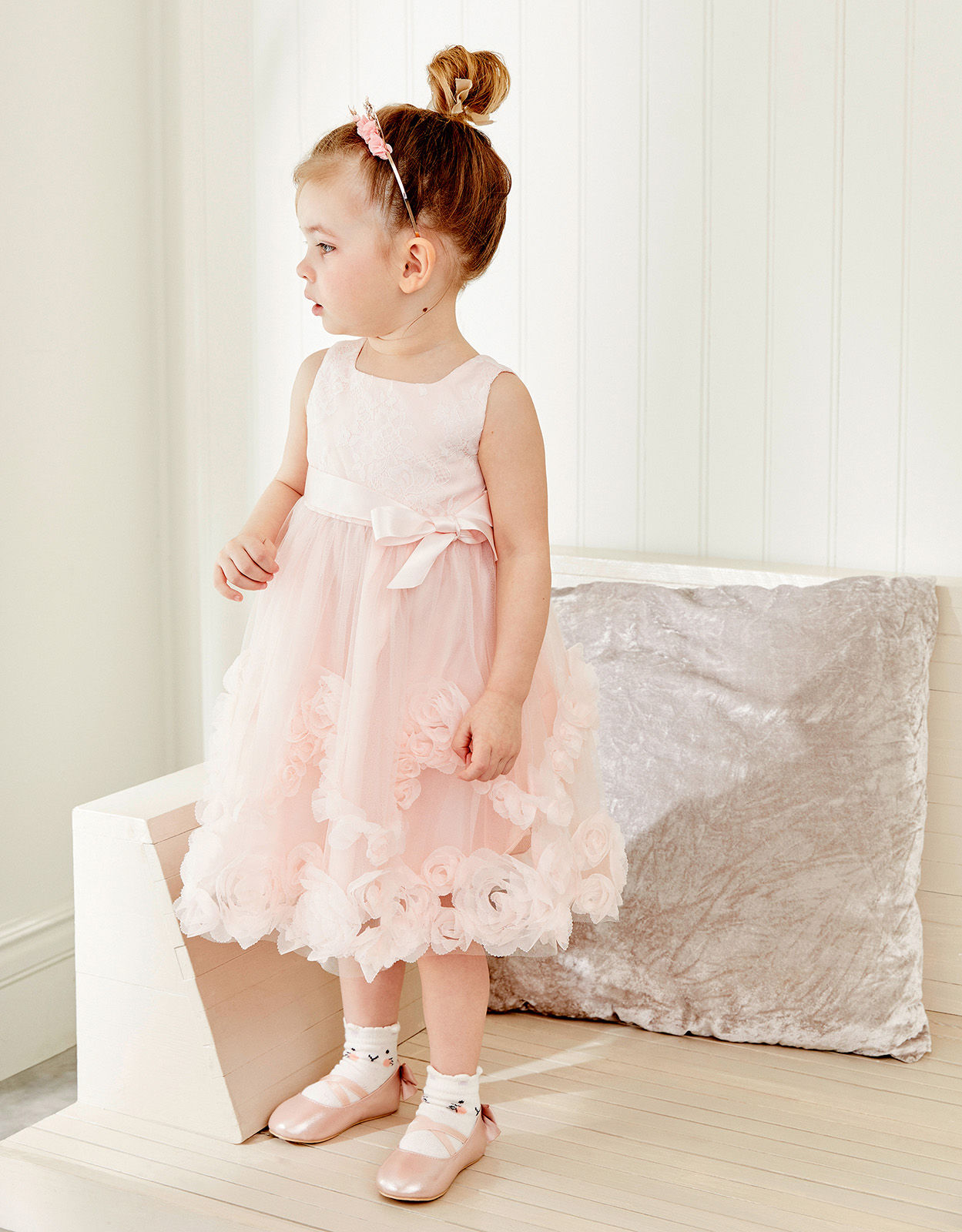 monsoon valeria lace dress pink