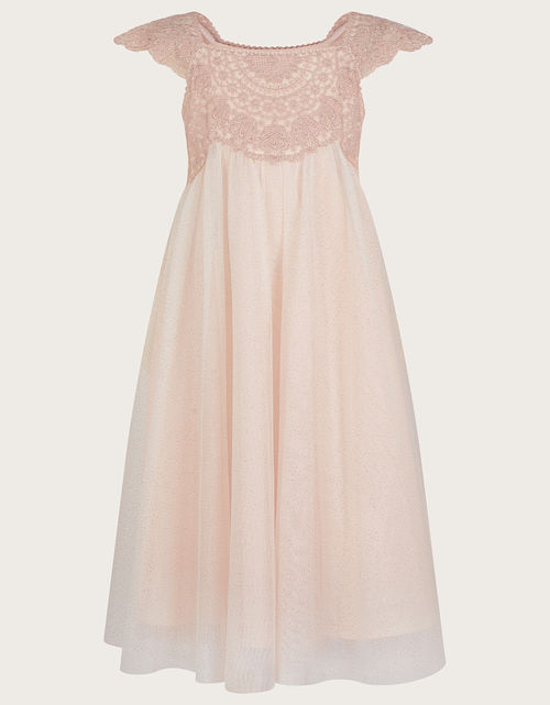 Estella Embroidered Dress Pink, Compare