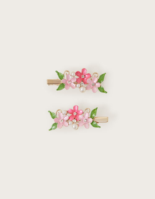 2-Pack Floral Hair Clips