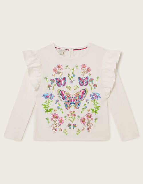 Butterfly Long Sleeve Top...