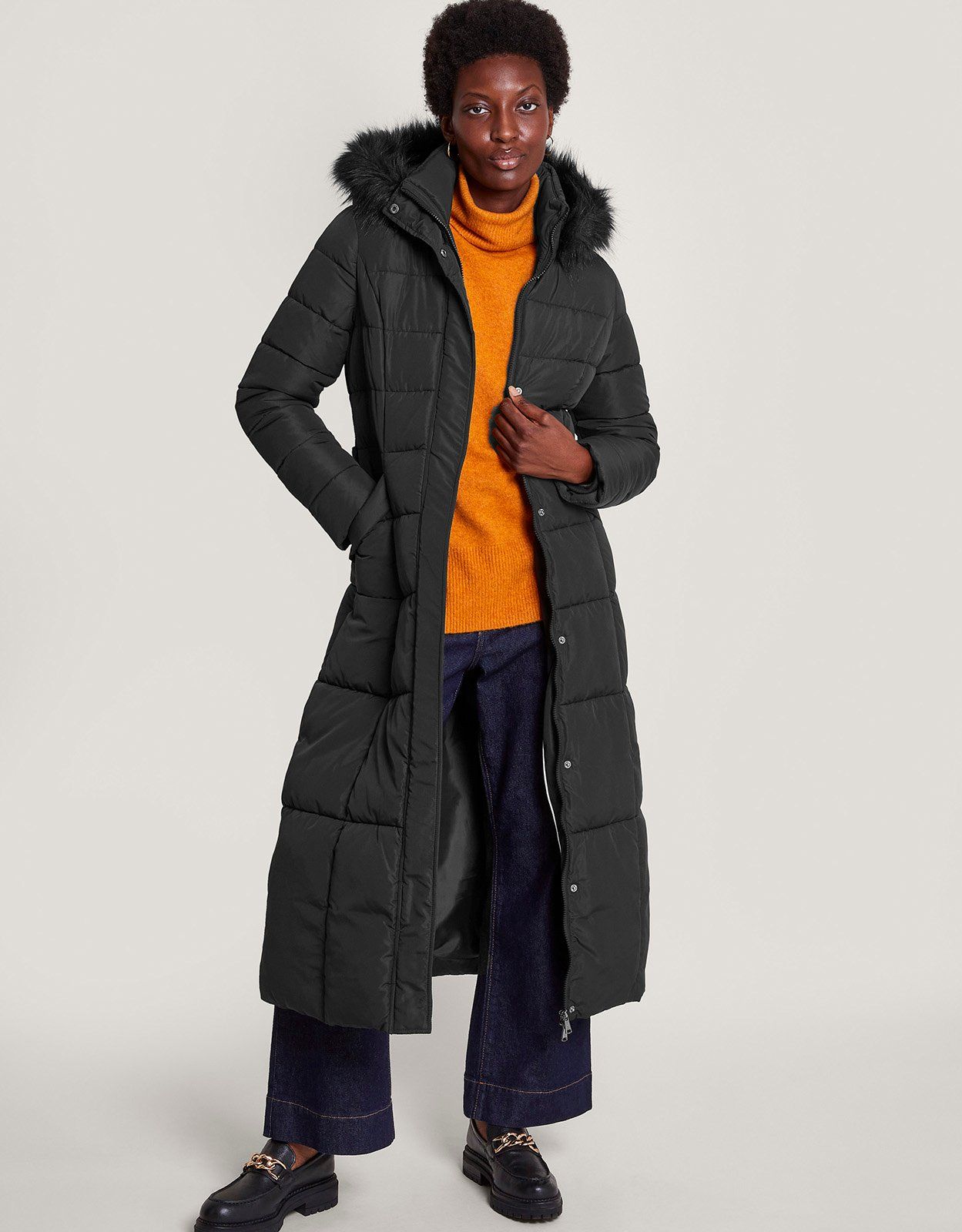 Hallie long padded coat cheap